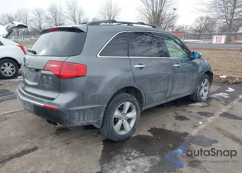 2011 Acura Mdx из США, поврежденный, VIN 2HNYD2H22BH507399
